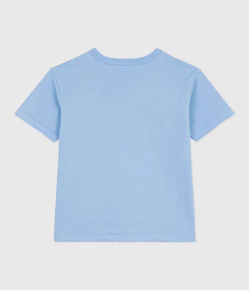 コットンプリント半袖Tシャツ