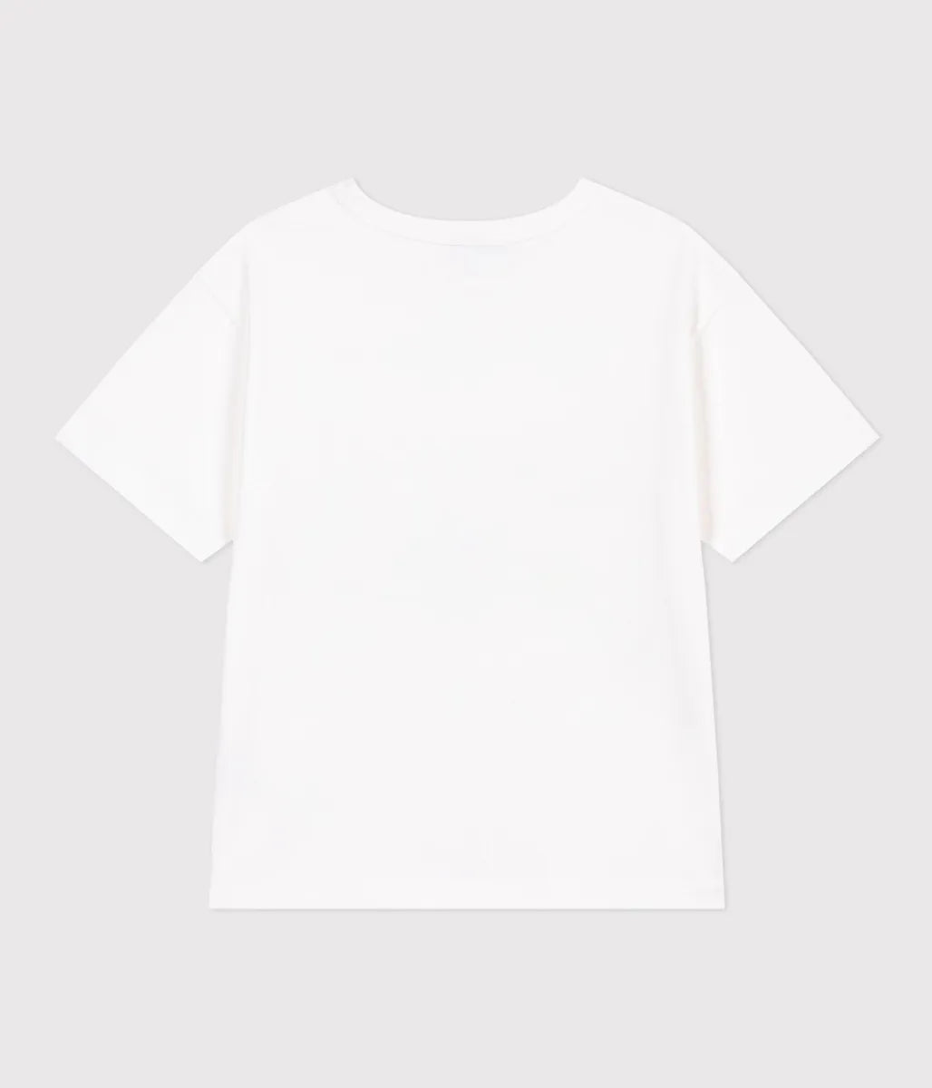 コットンプリント半袖Tシャツ