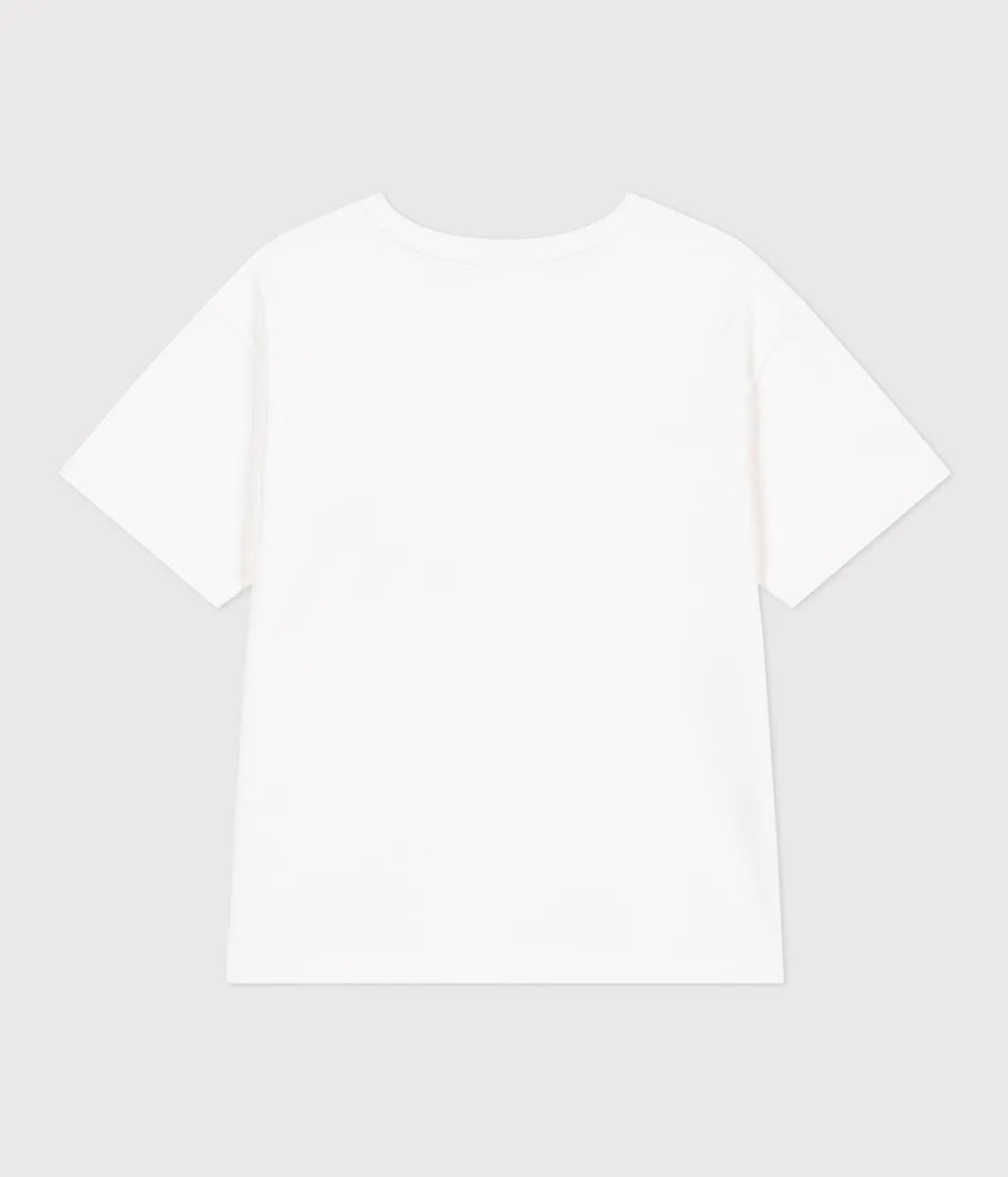 コットンプリント半袖Tシャツ