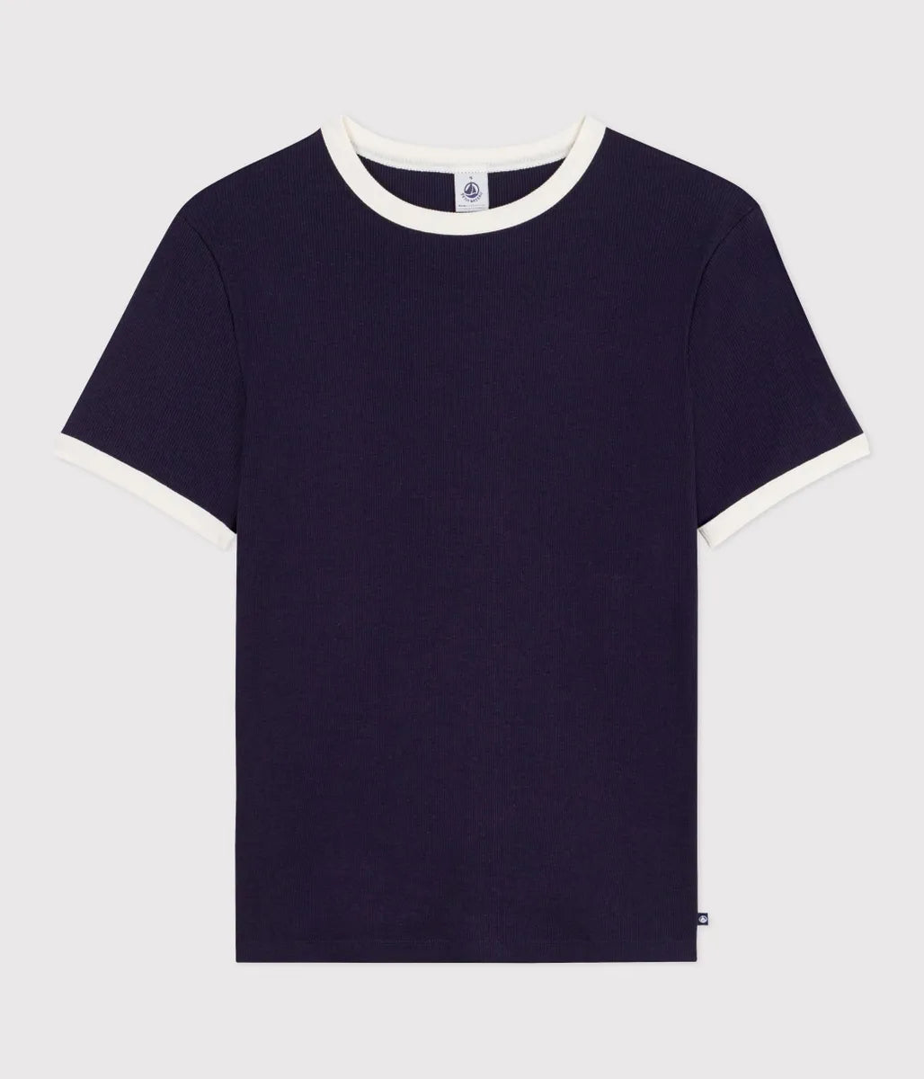 2×2リブ編み半袖Ｔシャツ