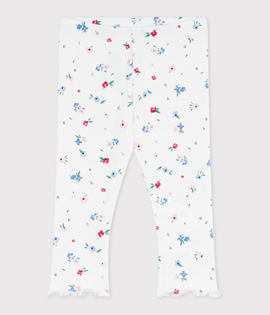 フラワーリブ編みカルソン