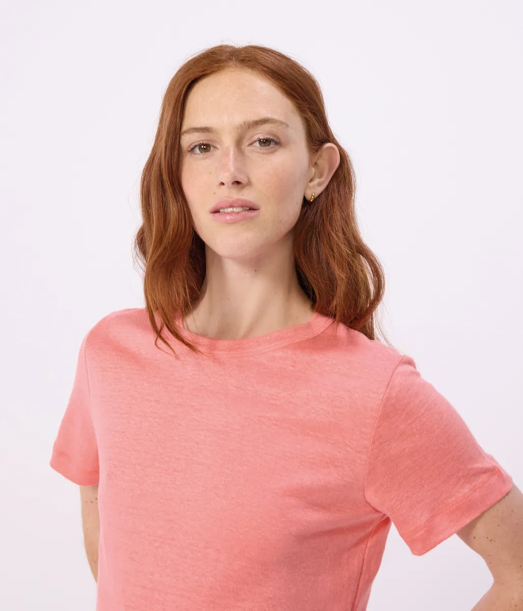 リネン半袖Ｔシャツ