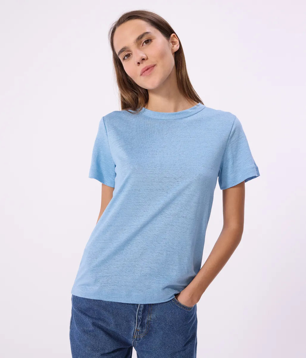 リネン半袖Ｔシャツ