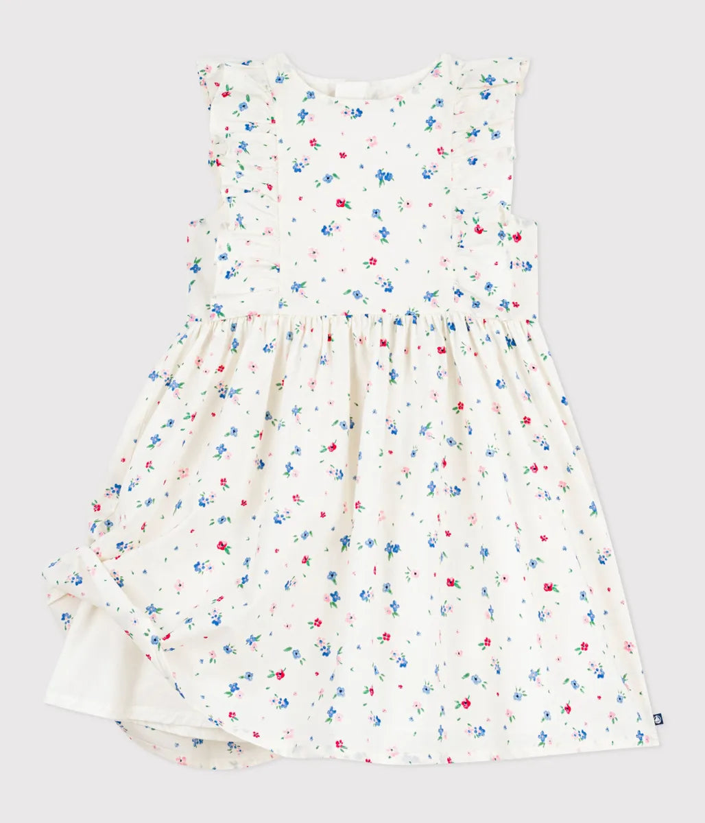 フラワープリントワンピース