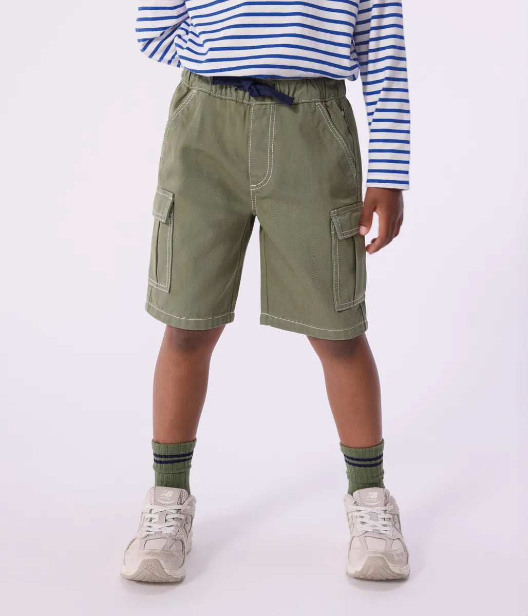 コットンリヨセルショートパンツ