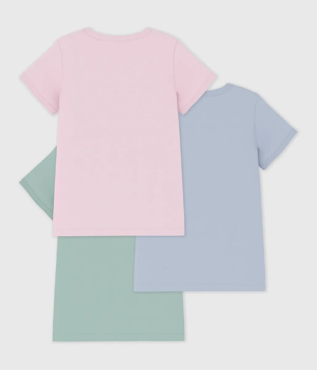 ポワンココット半袖Ｔシャツ3枚組