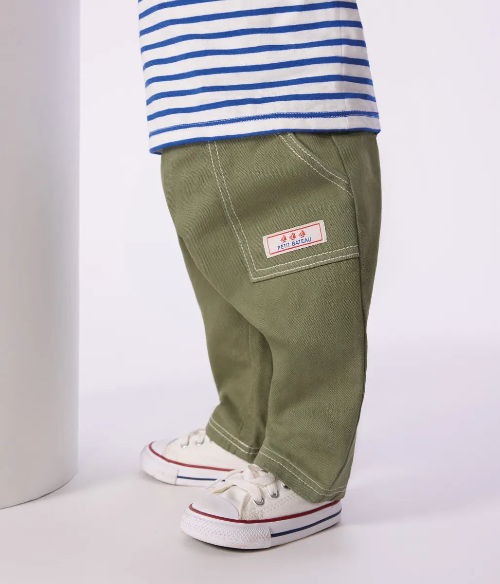 コットンリヨセルパンツ
