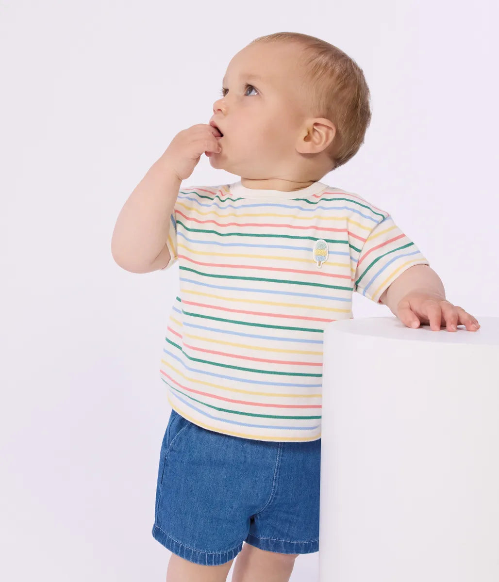 ボーダー半袖Ｔシャツ