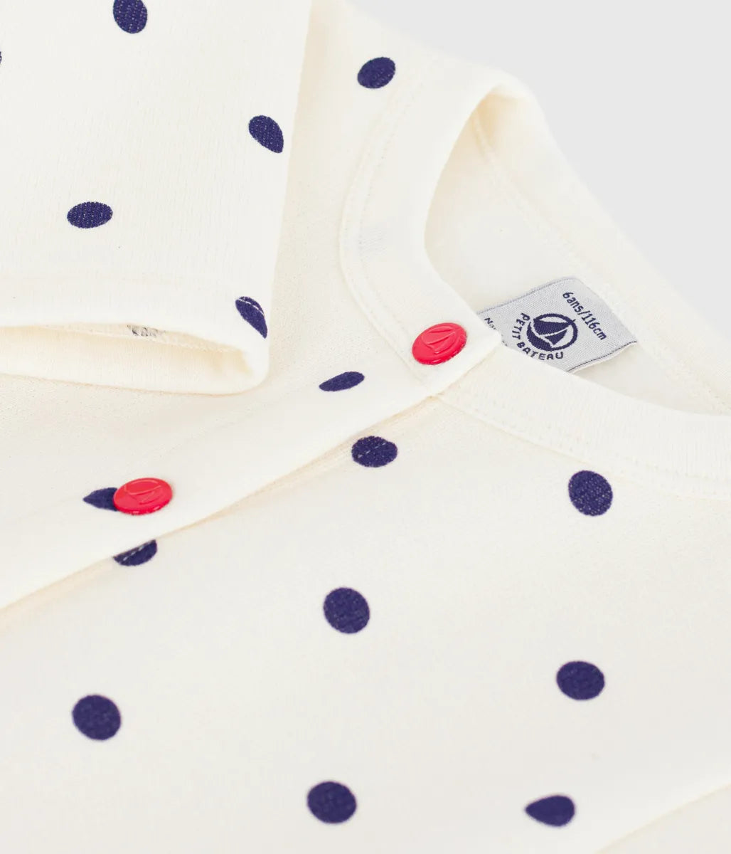 ドットプリントカーディガン