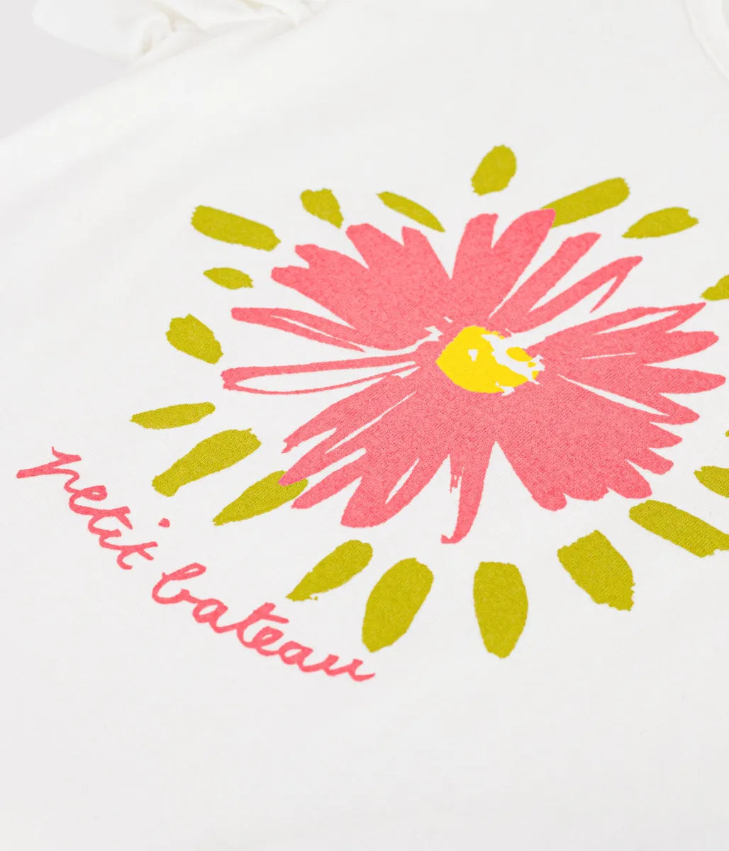 フラワープリントＴシャツ