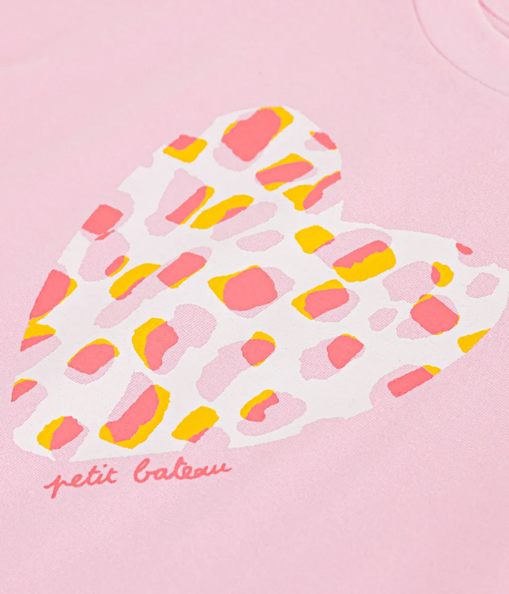ハートプリント半袖Ｔシャツ