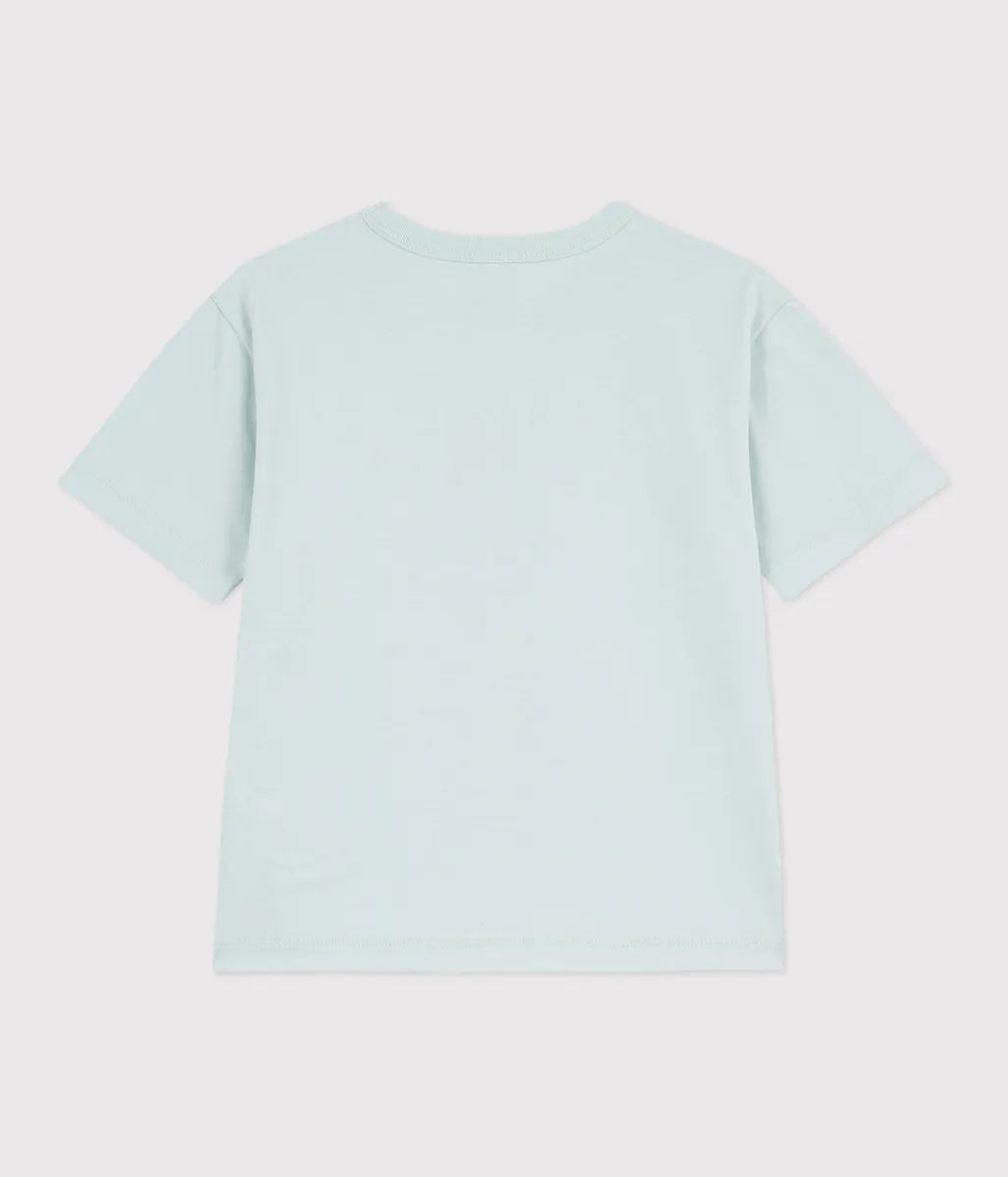 コットンプリント半袖Tシャツ