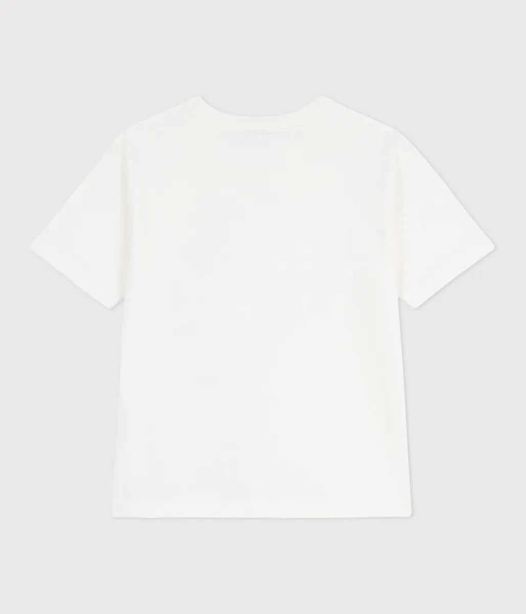 コットンプリント半袖Tシャツ