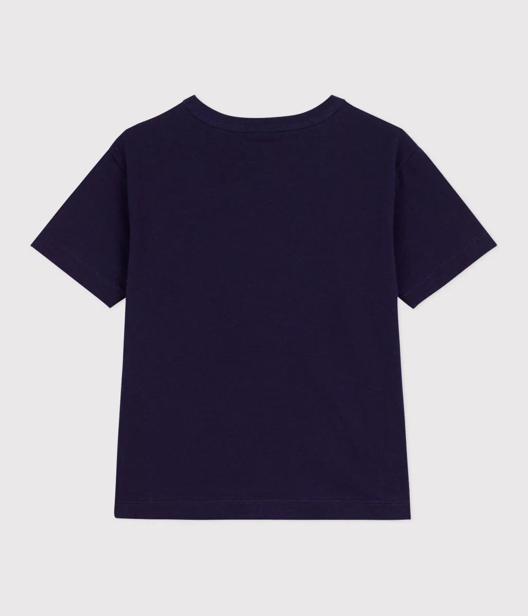 コットンプリント半袖Tシャツ
