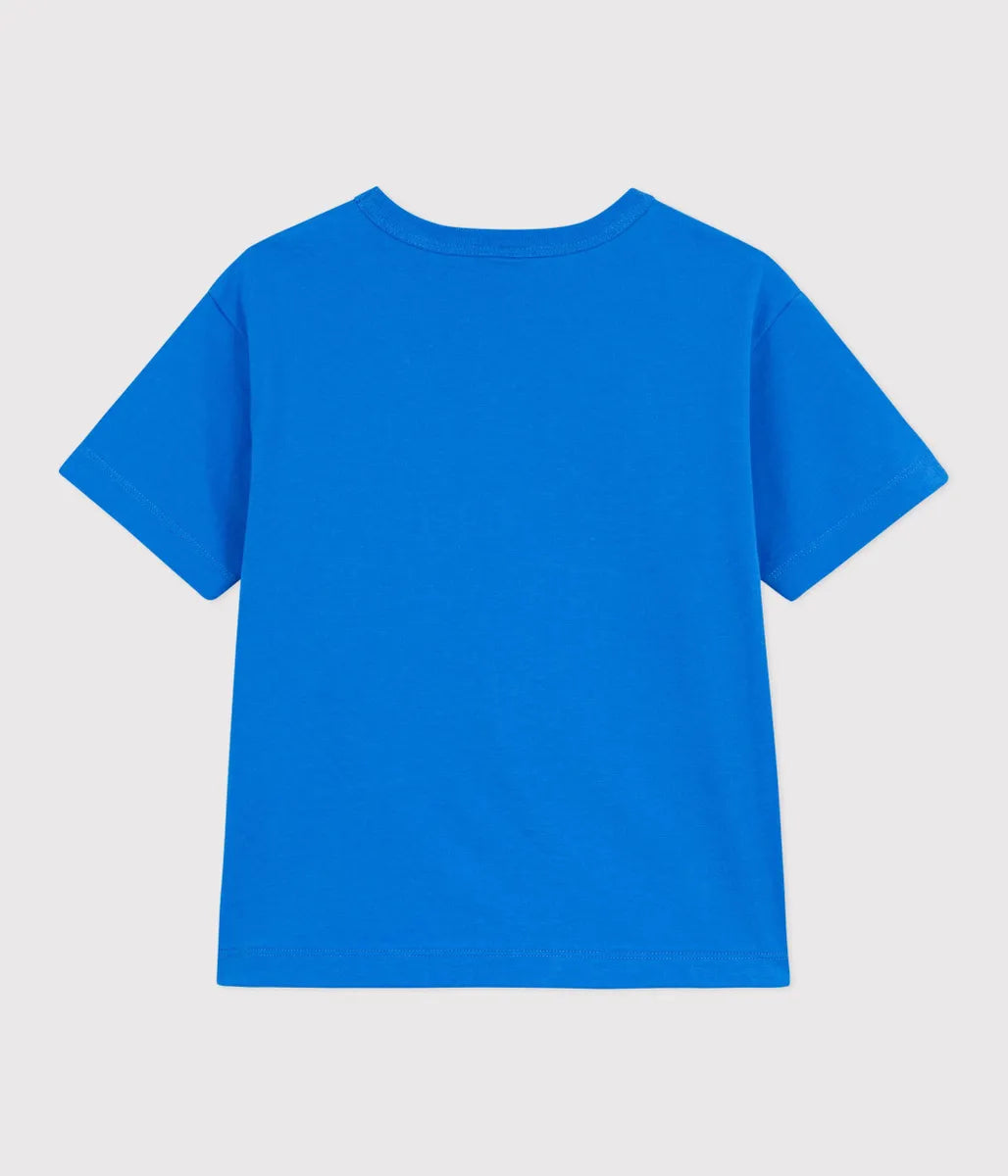 コットンプリント半袖Tシャツ