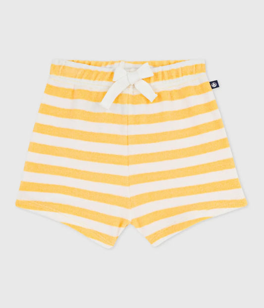 パイルボーダーショートパンツ