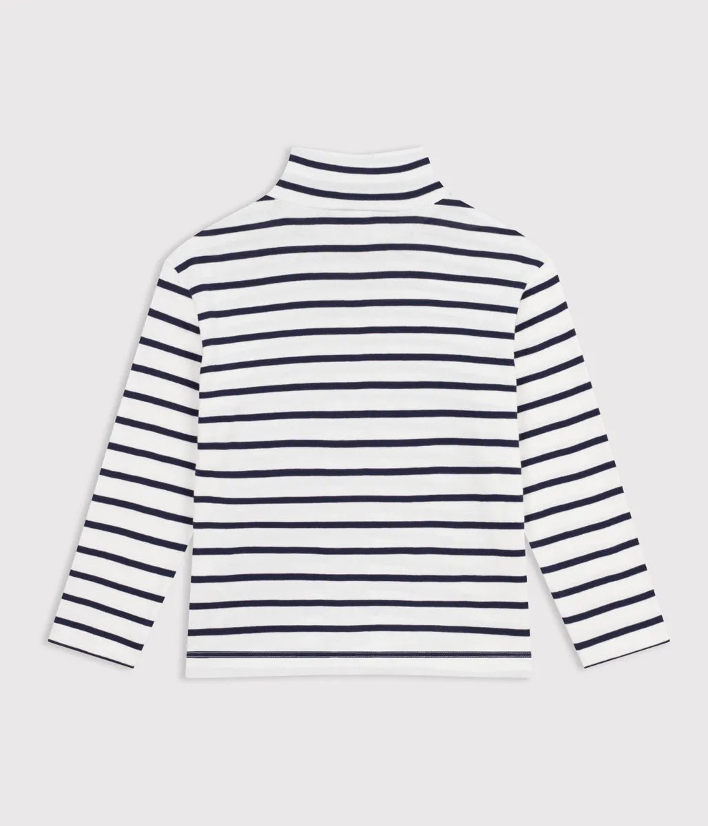 ミニマリニエールタートルネックＴシャツ