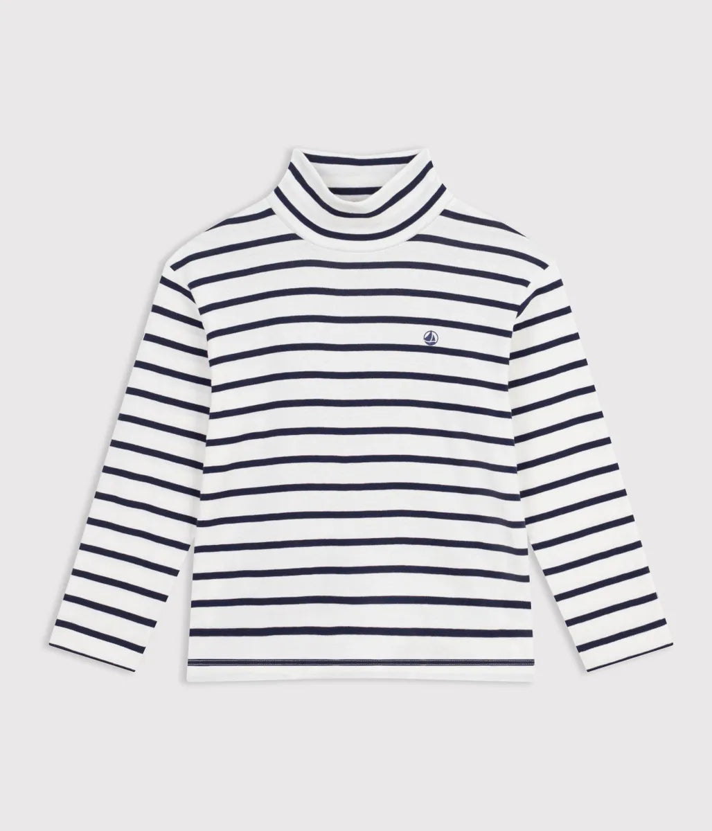 ミニマリニエールタートルネックＴシャツ