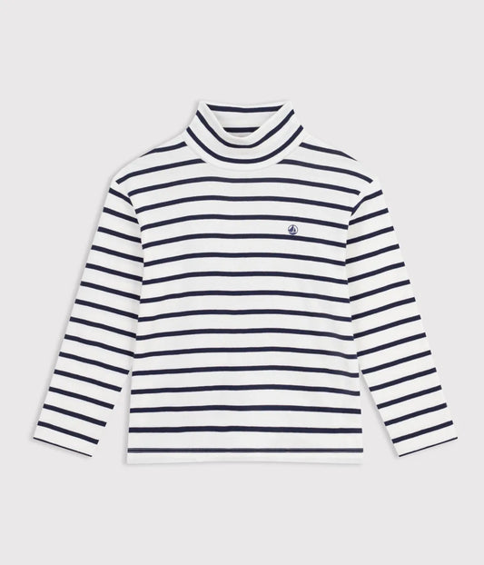 ミニマリニエールタートルネックＴシャツ