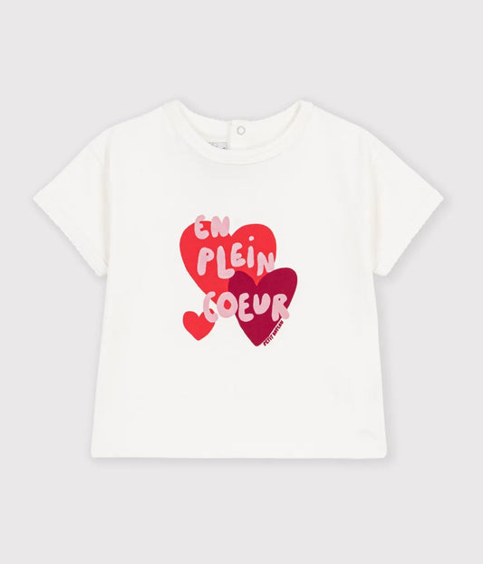 ハートプリント半袖Ｔシャツ