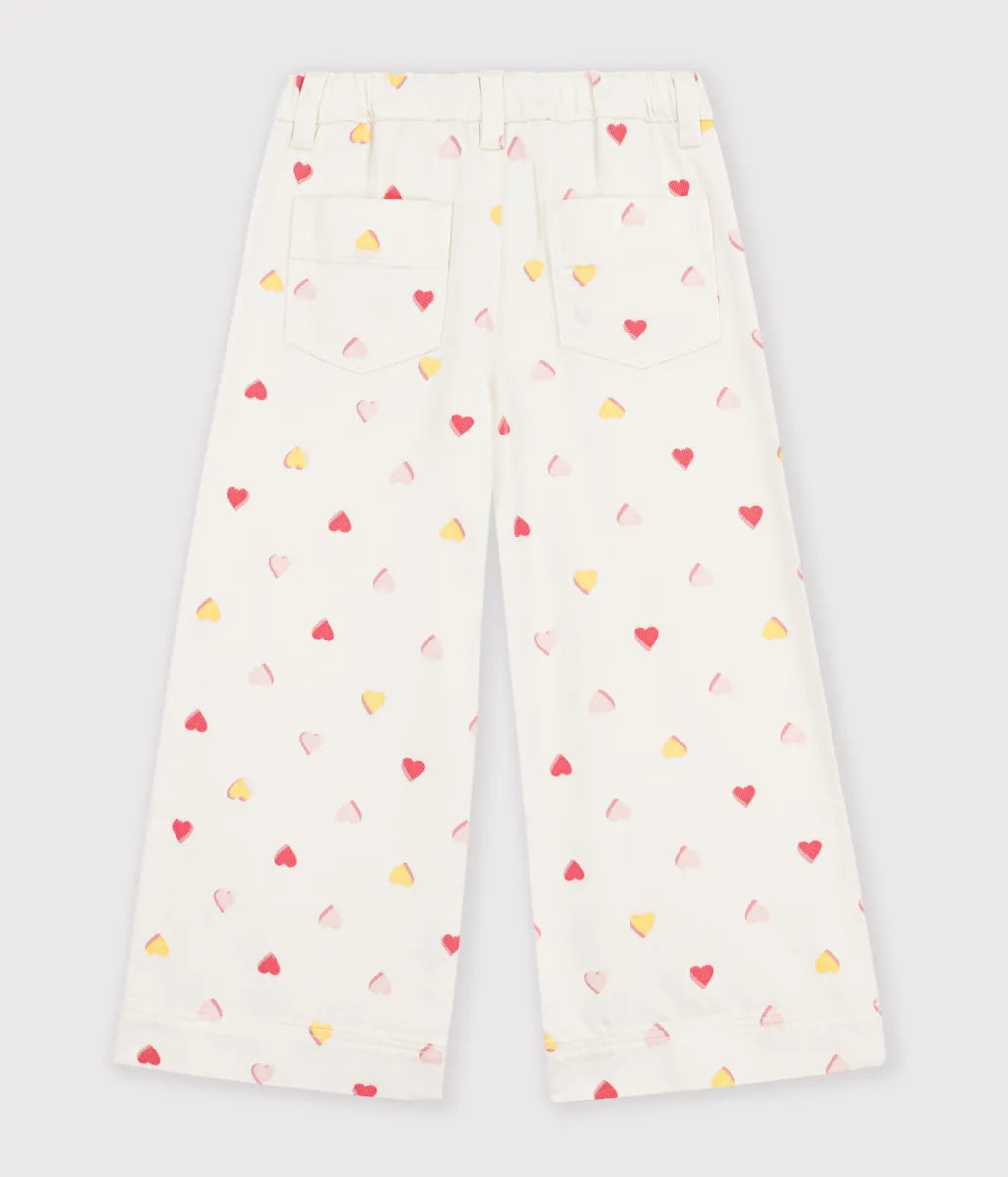 ハートプリントパンツ
