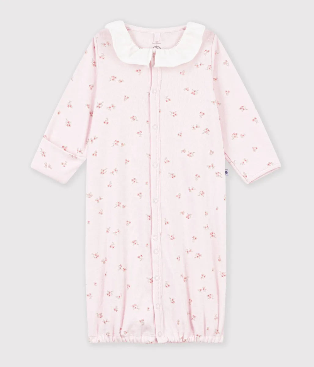 衿つきプリント２ウェイロンパース