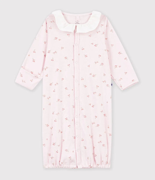 衿つきプリント２ウェイロンパース