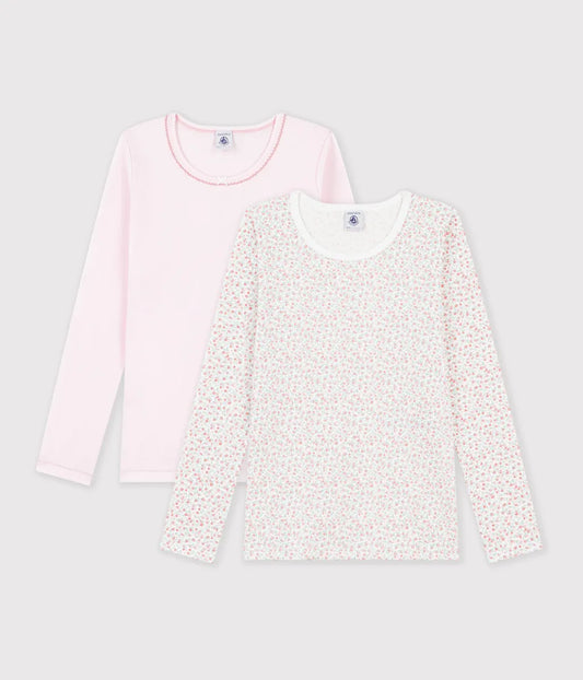 プリント長袖Ｔシャツ２枚組