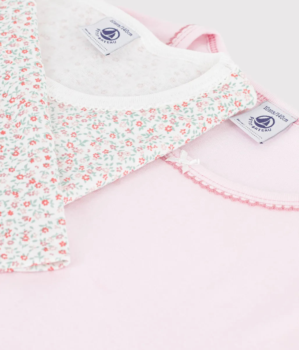 プリント長袖Ｔシャツ２枚組