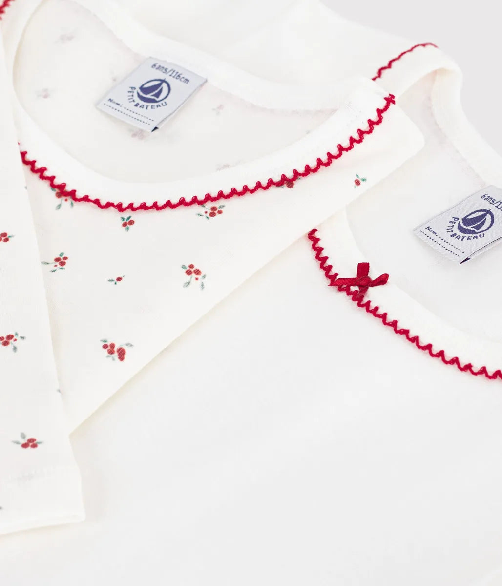 プリント長袖Ｔシャツ２枚組