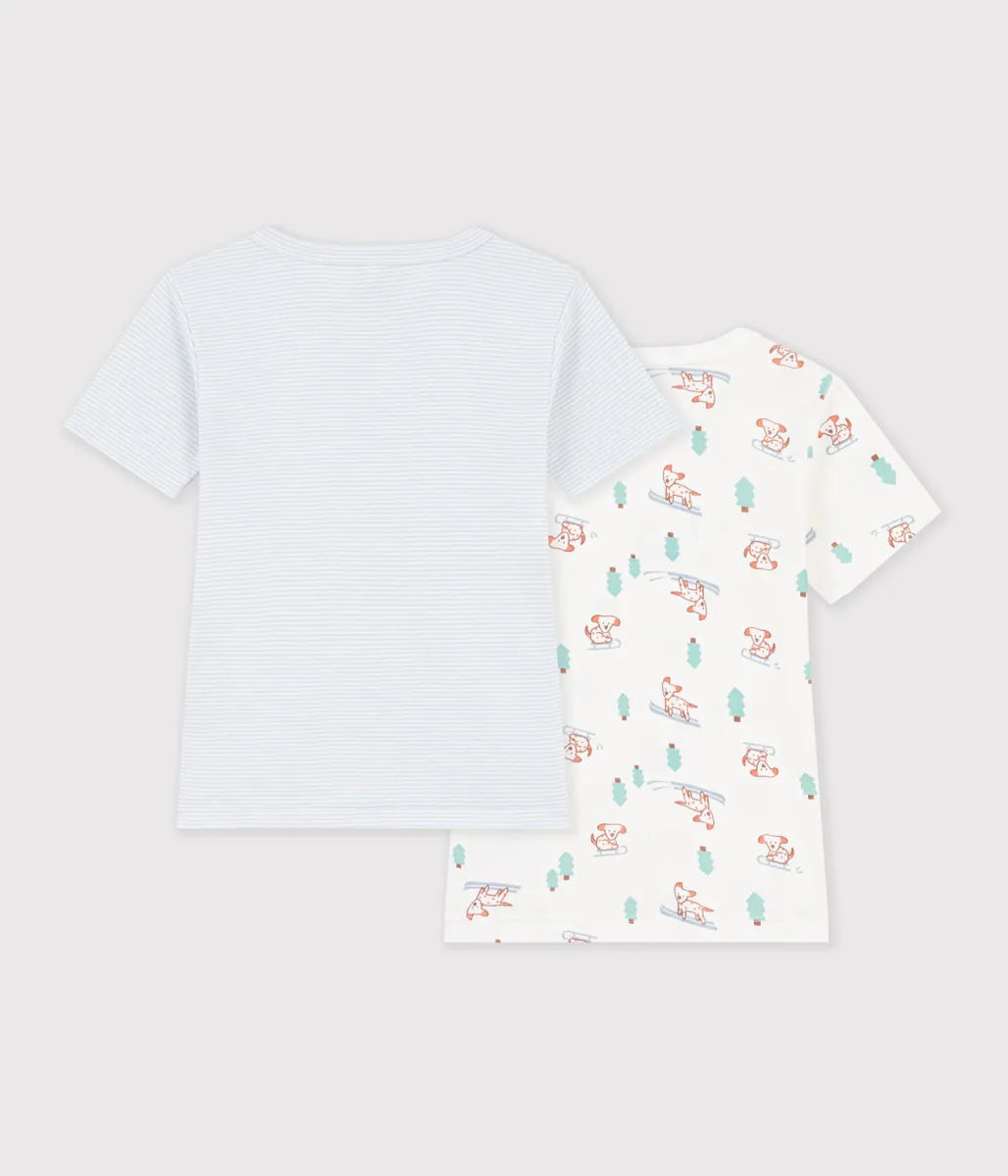 プリント半袖Ｔシャツ２枚組