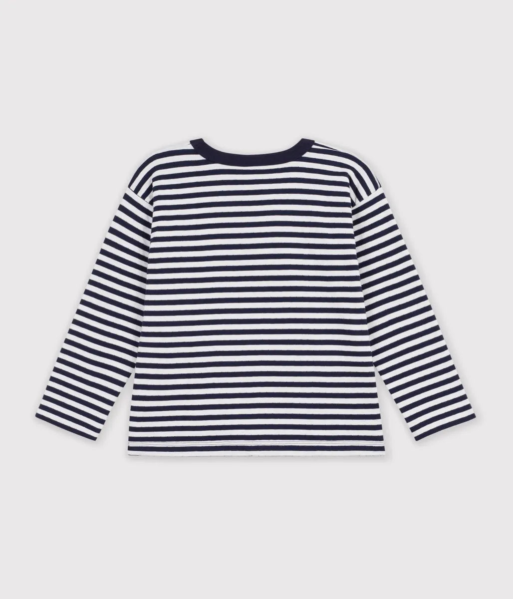 ボーダープリント長袖Ｔシャツ
