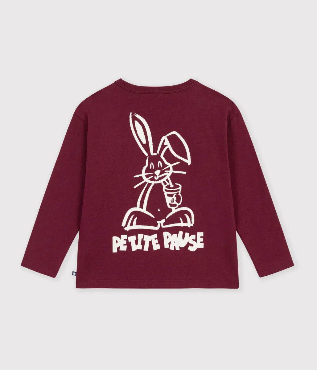 プリント長袖Ｔシャツ