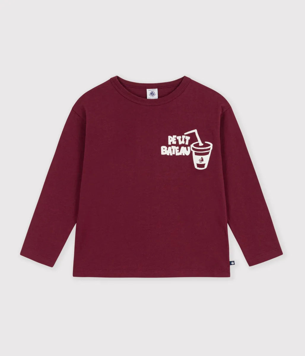 プリント長袖Ｔシャツ