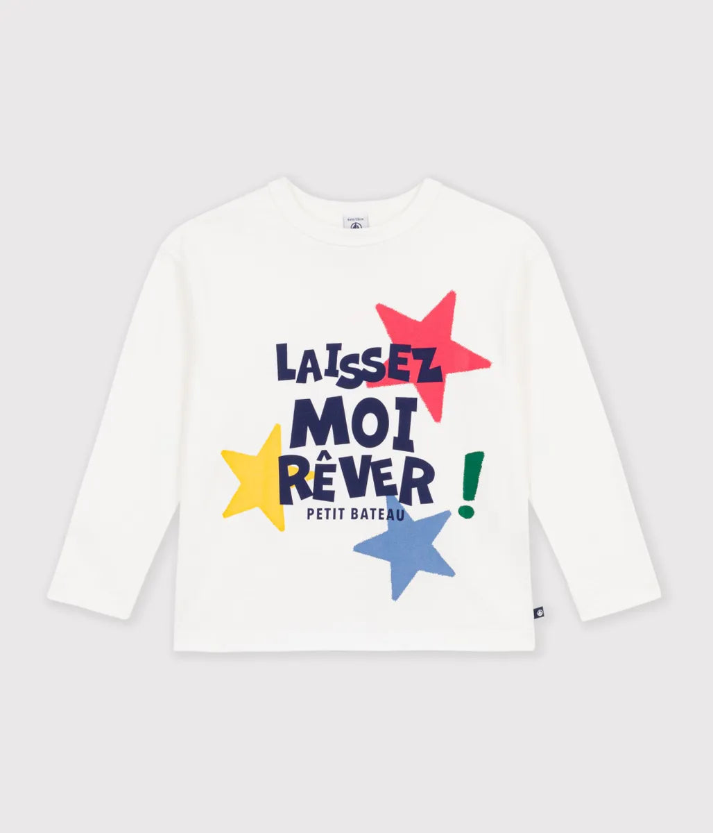 プリント長袖Ｔシャツ