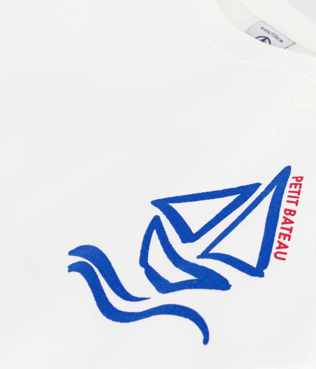 ヨットプリント半袖Ｔシャツ