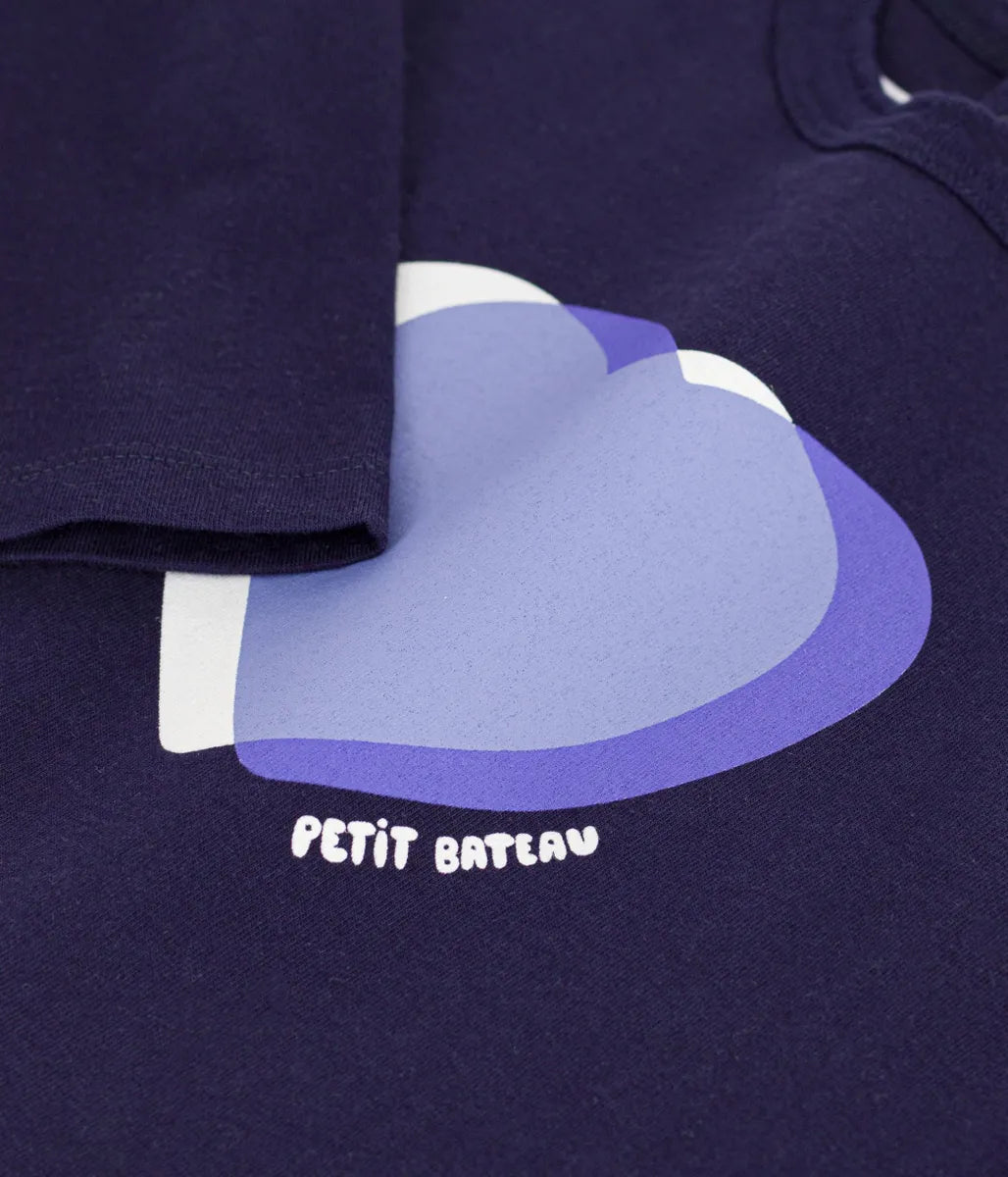 プリント長袖Ｔシャツ