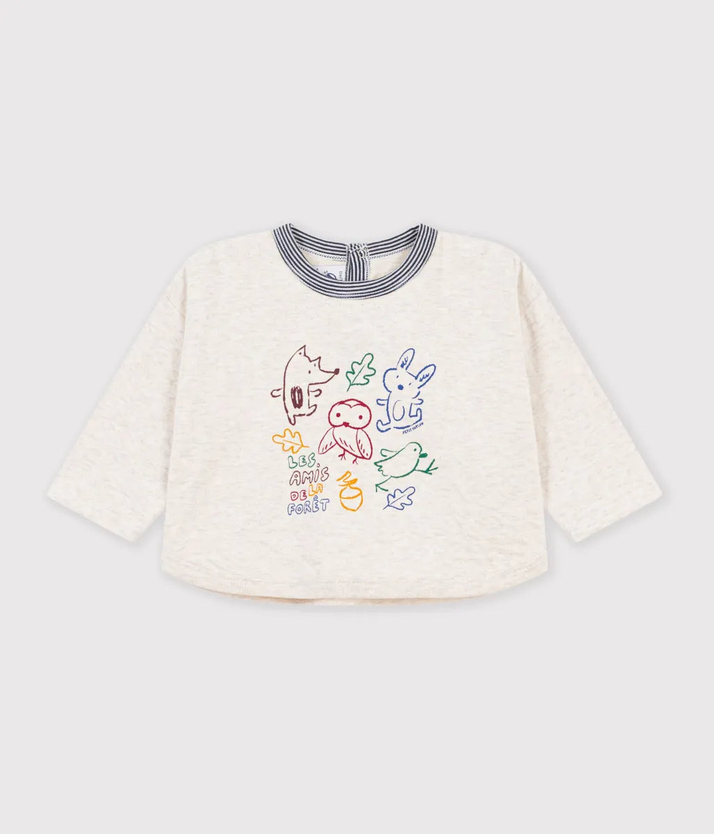 アニマルプリント長袖Ｔシャツ