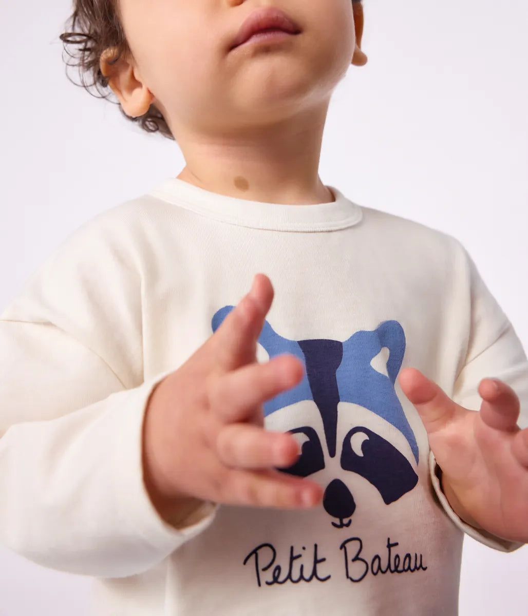 プリント長袖Ｔシャツ