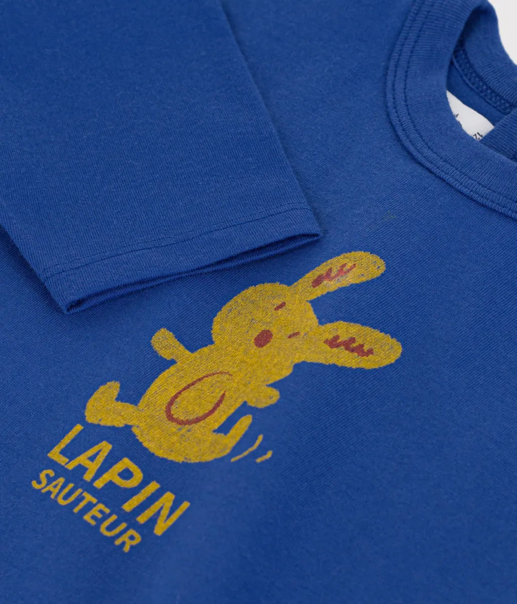 プリント長袖Ｔシャツ