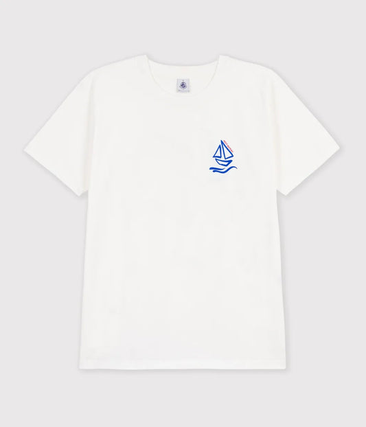 ヨットプリント半袖Ｔシャツ