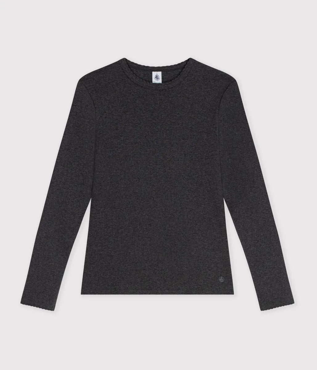 クルーネック長袖Ｔシャツ