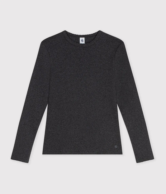 クルーネック長袖Ｔシャツ