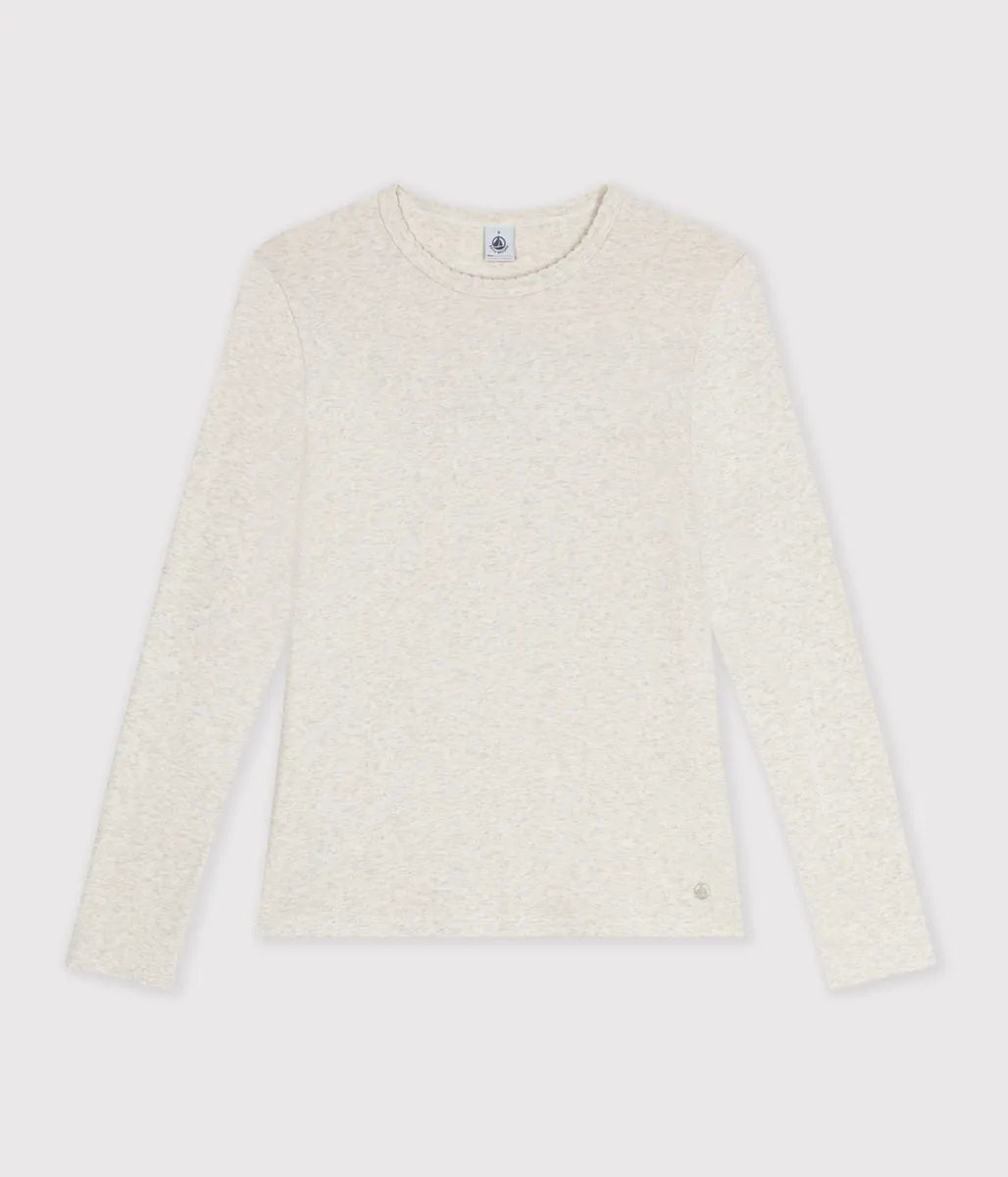 クルーネック長袖Ｔシャツ