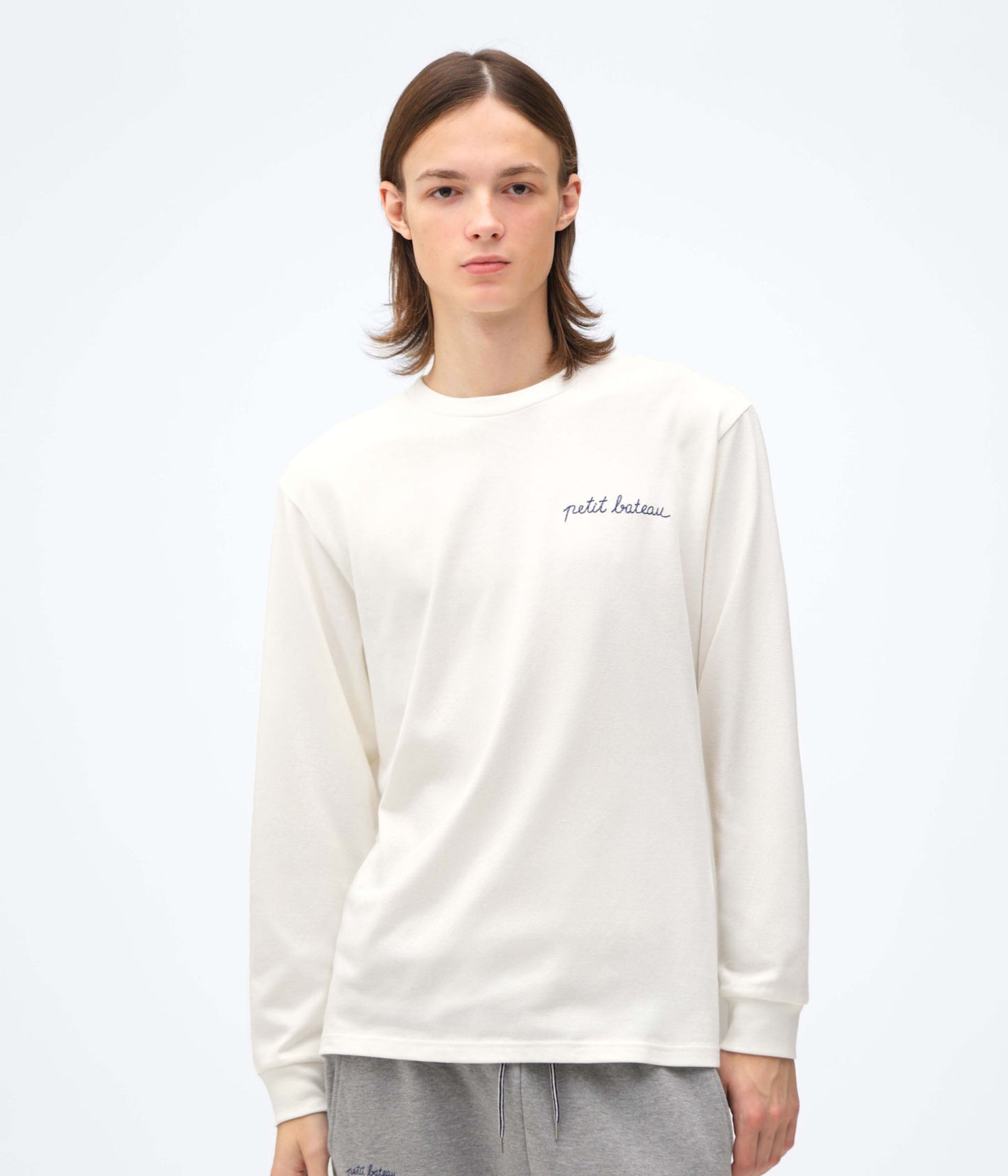 Japan exclusive長袖クルーネックＴシャツ