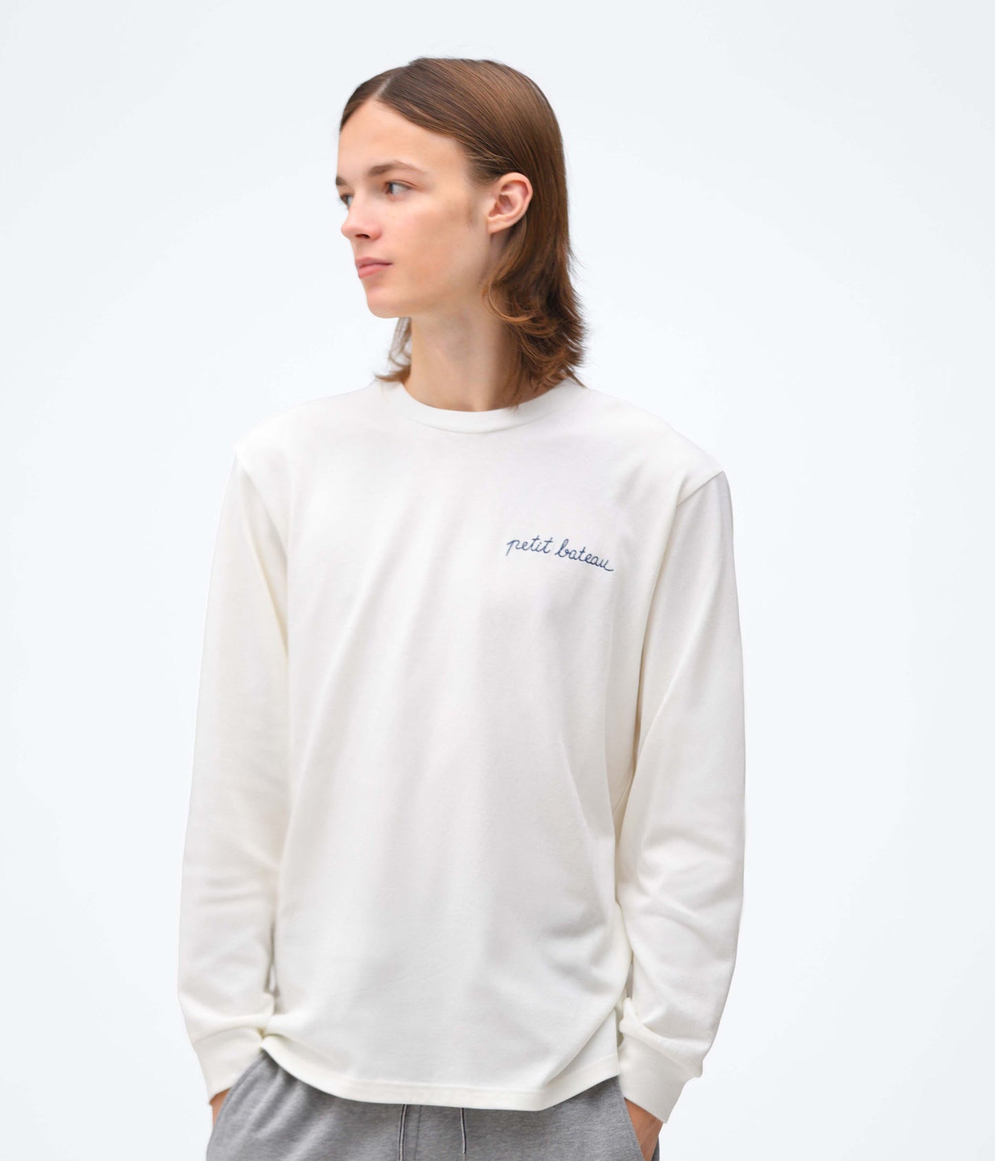 Japan exclusive長袖クルーネックＴシャツ