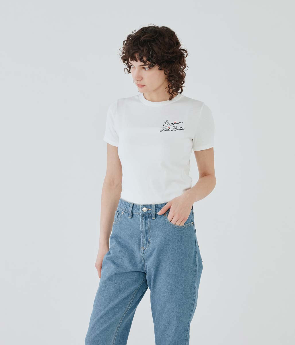 PBプリントクルーネック半袖Ｔシャツ