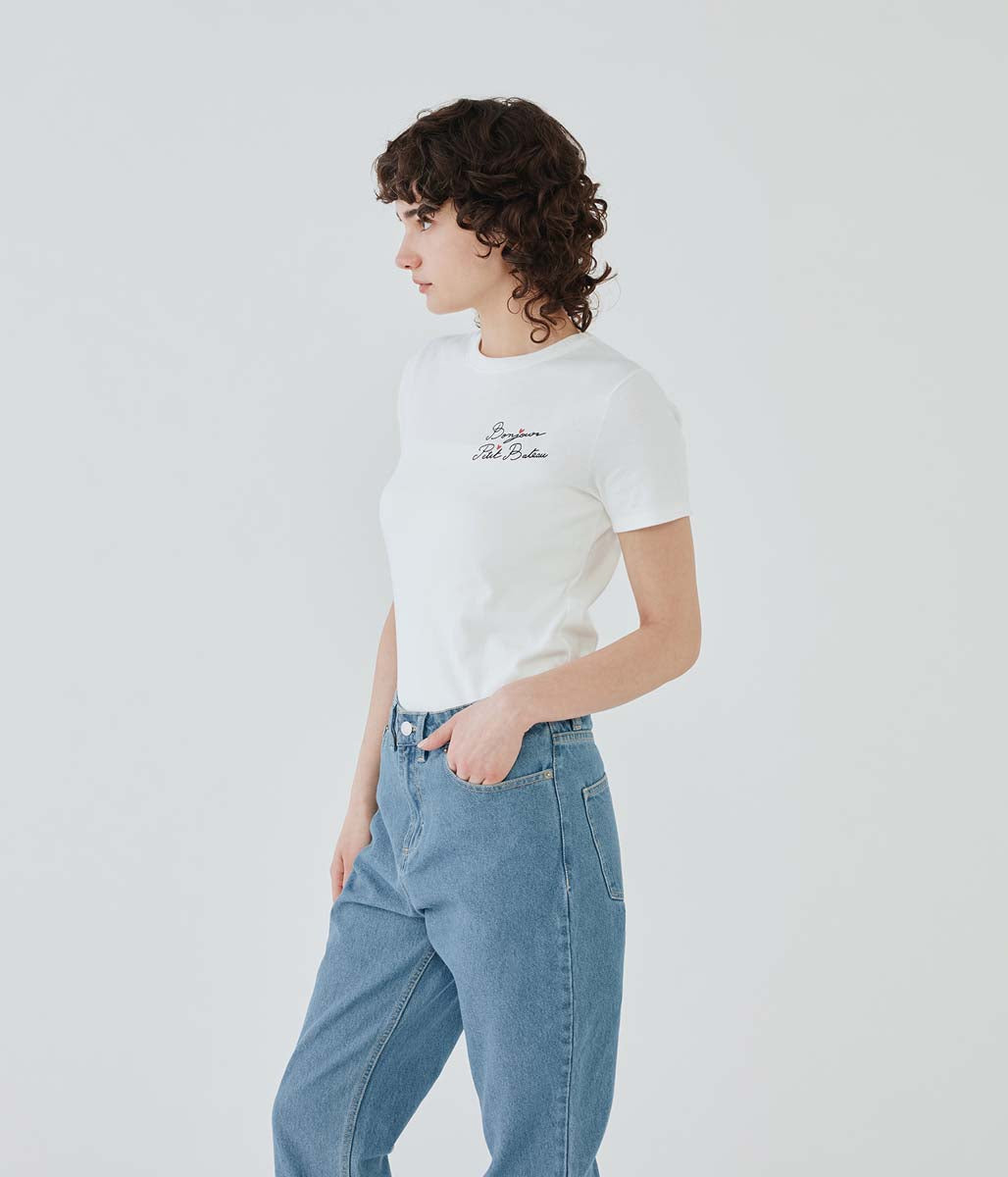 PBプリントクルーネック半袖Ｔシャツ