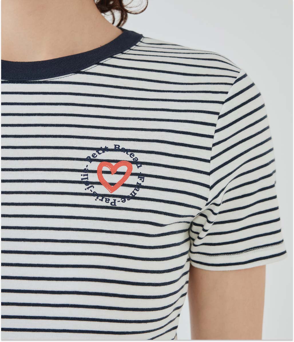 PBプリントクルーネック半袖Ｔシャツ