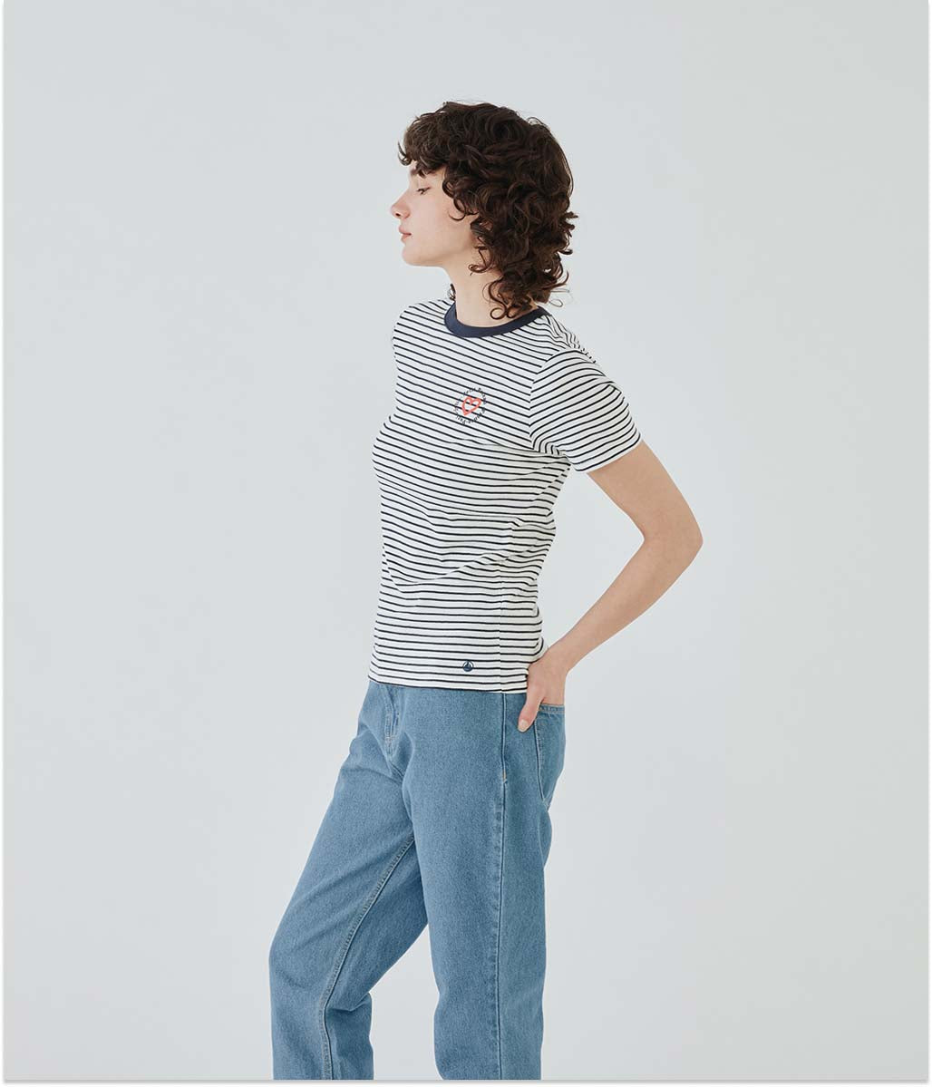 PBプリントクルーネック半袖Ｔシャツ